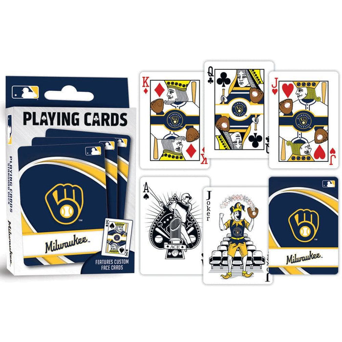Milwaukee Brewers Playing Cards - 54 Card Deck - for just $7.99! 