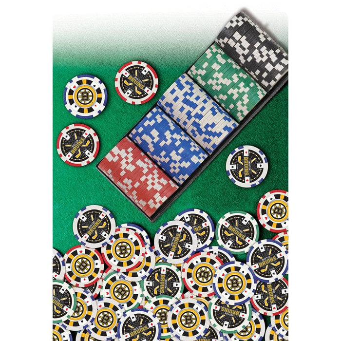 Boston Bruins 100 Piece Poker Chips - for just $19.99! 