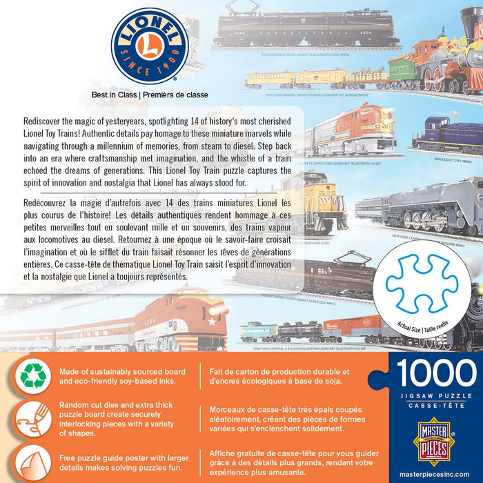 Lionel Trains - Best in Class 1000 Piece Jigsaw Puzzle - for just $16.99! 