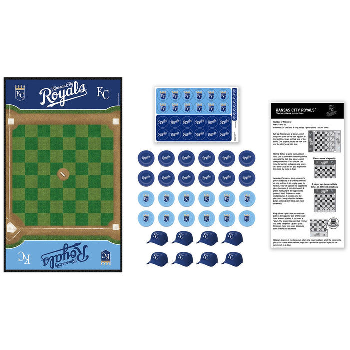 Kansas City Royals Checkers Board Game - Just $19.99! Shop now at Retro Gaming of Denver