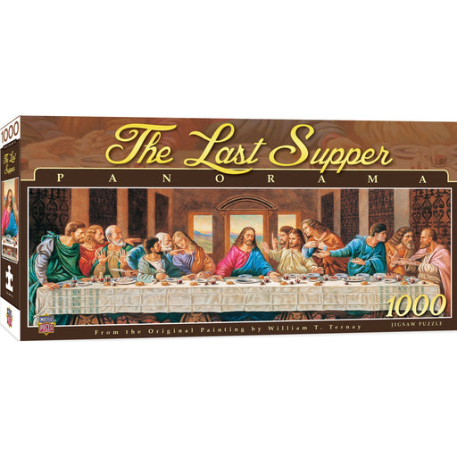 The Last Supper - 1000 Piece Panoramic Jigsaw Puzzle - Just $19.99! Shop now at Retro Gaming of Denver