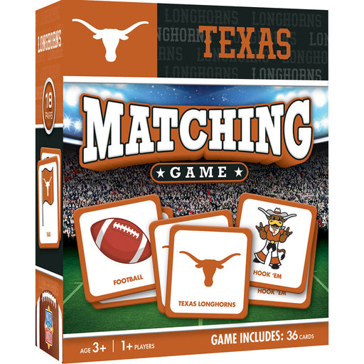 Texas Longhorns Matching Game - Premium Card Games - Just $12.99! Shop now at Retro Gaming of Denver