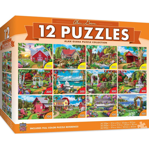 Alan Giana Jigsaw Puzzle Collection - 12-Pack - for just $29.99! 