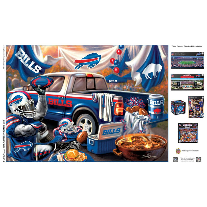 Buffalo Bills - Gameday 1000 Piece Jigsaw Puzzle - for just $19.99! 