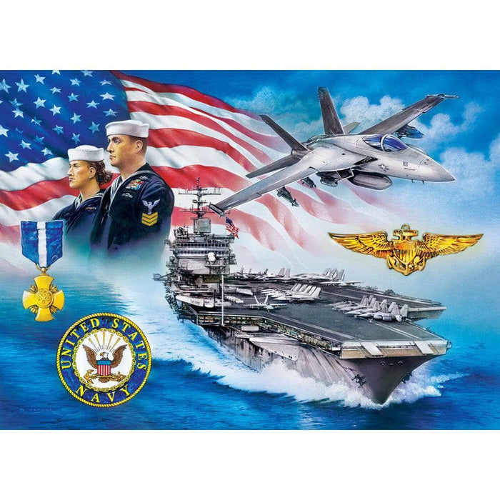 America's Navy - Anchors Away 1000 Piece Jigsaw Puzzle - for just $16.99! 