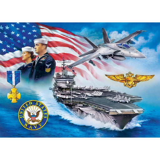 America's Navy - Anchors Away 1000 Piece Jigsaw Puzzle - Just $16.99! Shop now at Retro Gaming of Denver