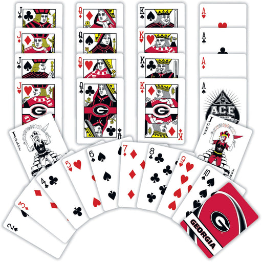 Georgia Bulldogs Playing Cards - 54 Card Deck - Just $6.99! Shop now at Retro Gaming of Denver