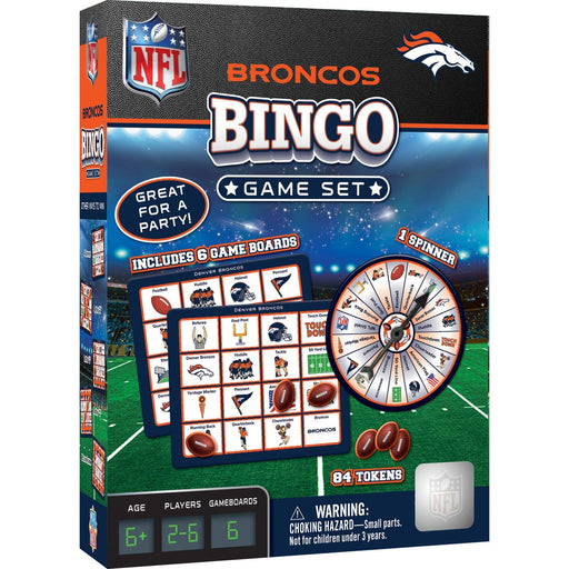Denver Broncos NFL Bingo Game - for just $12.99! 