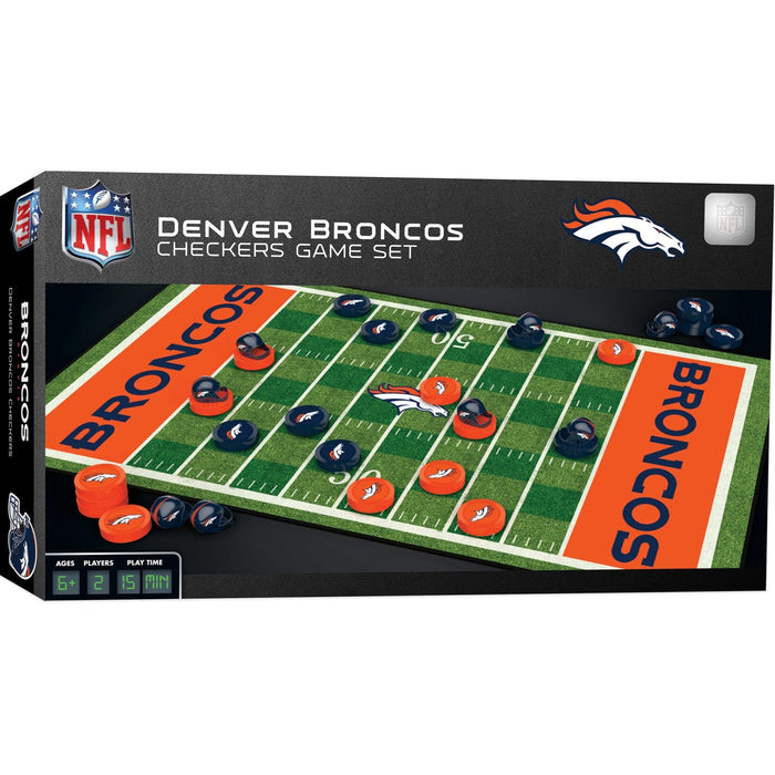 Denver Broncos Checkers Board Game - for just $19.99! 