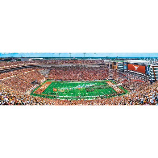 Texas Longhorns - 1000 Piece Panoramic Jigsaw Puzzle - Just $19.99! Shop now at Retro Gaming of Denver