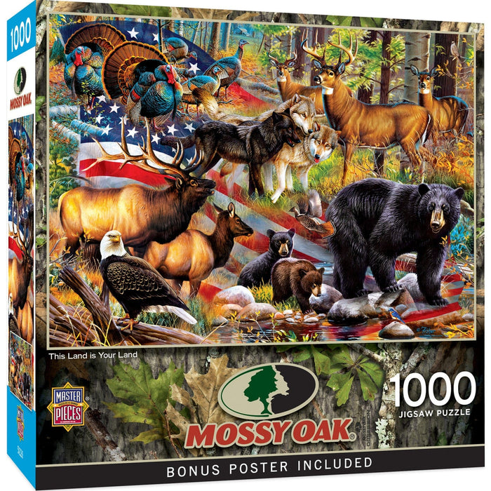 Mossy Oak - This Land is Your Land 1000 Piece Jigsaw Puzzle - for just $16.99! 