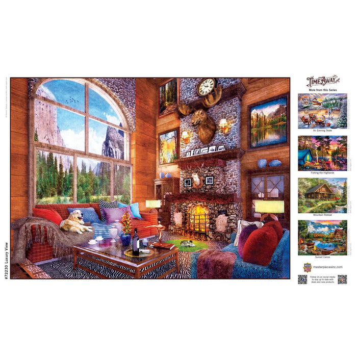 Time Away - Luxury View 1000 Piece Jigsaw Puzzle - Just $16.99! Shop now at Retro Gaming of Denver