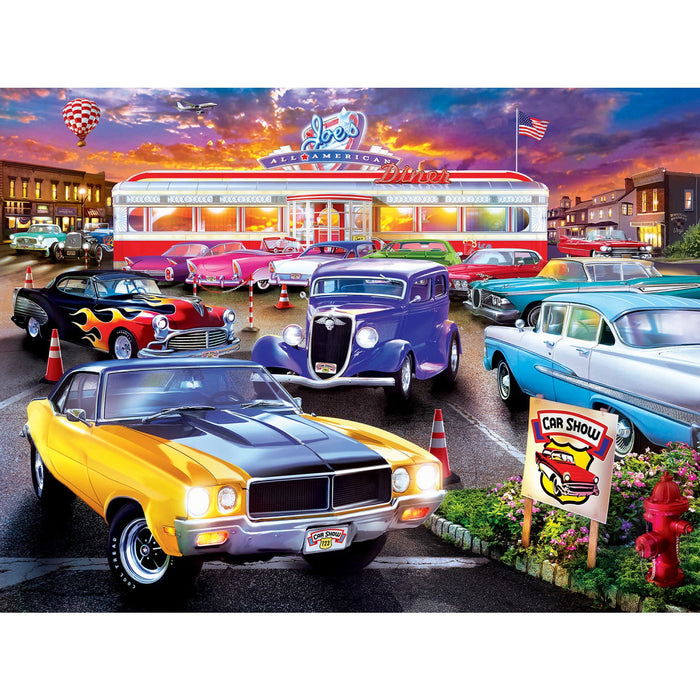 Wheels - Runner's Up 750 Piece Jigsaw Puzzle - Just $14.99! Shop now at Retro Gaming of Denver