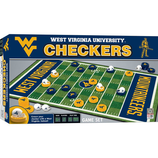 West Virginia Mountaineers Checkers Board Game - for just $19.99! 