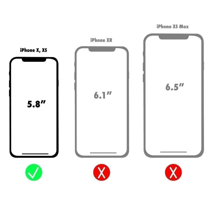 ZAGG Piccadilly Series Hybrid Case for Apple iPhone Xs/X - Clear / Pink - for just $6.99! 