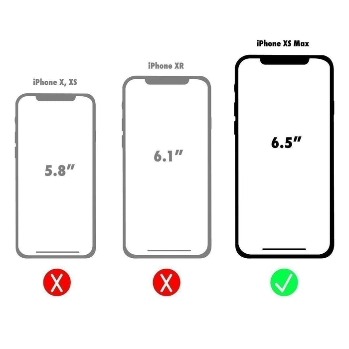 ZAGG Piccadilly Series Case for Apple iPhone XS Max - Clear/Black - Just $5.99! Shop now at Retro Gaming of Denver