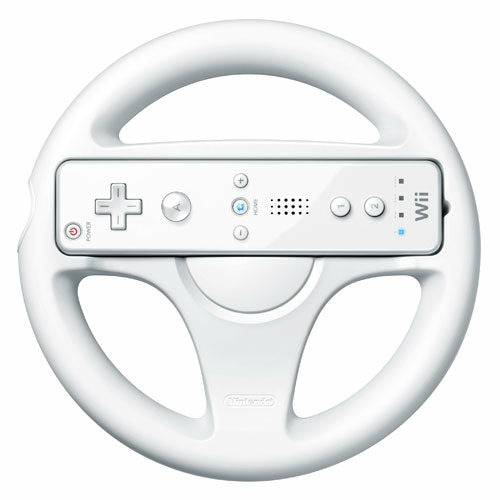 Wii Wheel - Wii (White) - Premium Video Game Accessories - Just $6.99! Shop now at Retro Gaming of Denver