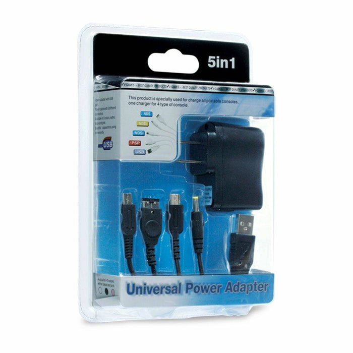 5-n-1 Universal Power Adapter For Nintendo DS® / Nintendo DS® Lite / Nintendo DSi® / PSP® - Premium Video Game Accessories - Just $10.99! Shop now at Retro Gaming of Denver