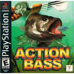 Front cover view of Action Bass for PlayStation