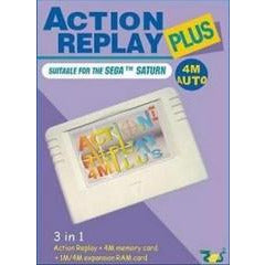 Front cover view of Action Replay 4M Plus - Ultimate Enhancement for Saturn Console™