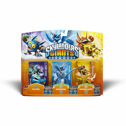 Skylanders Giants Triple Pack #1: Pop Fizz, Whirlwind, Trigger Happy - Premium Video Game Accessories - Just $32.99! Shop now at Retro Gaming of Denver