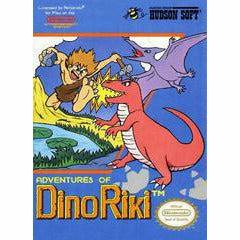 Front cover view of Adventures Of Dino Riki NES