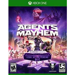 Front cover view of Agents Of Mayhem - Xbox One