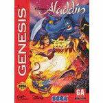 Front cover view of Aladdin - Sega Genesis