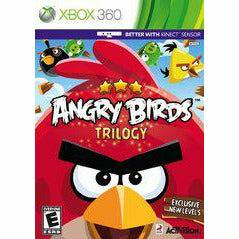 Front cover view of Angry Birds Trilogy for Xbox 360