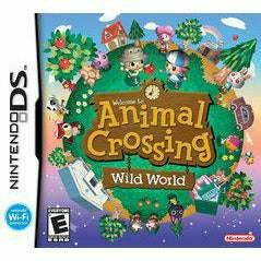 Front cover view of Animal Crossing Wild World for Nintendo DS