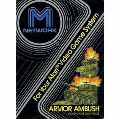 Front cover view of Armor Ambush for Atari 2600
