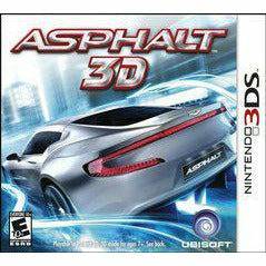 Front cover view of Asphalt: 3D - Nintendo 3DS