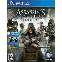 Front cover view of Assassin's Creed Syndicate for PS4