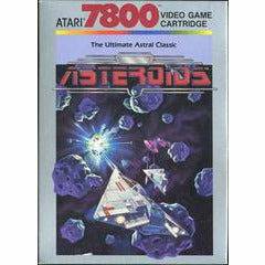 Front cover view of Asteroids - Atari 7800