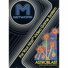 Front cover view of Astroblast for Atari 2600