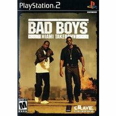 Front cover view of Bad Boys Miami Takedown for PlayStation 2