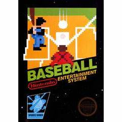 Front cover view of Baseball - NES