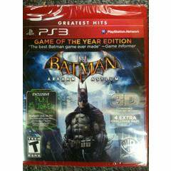 Front cover view of Batman: Arkham Asylum [Game Of The Year Greatest Hits]- PlayStation 3