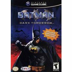 Front cover view of Batman Dark Tomorrow for GameCube