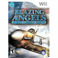 Front cover view of Blazing Angels Squadrons Of WWII for Wii