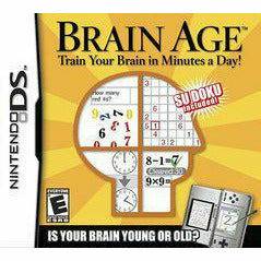 Brain Age (Train Your Brain in Minutes) - Nintendo DS - Premium Video Games - Just $3.29! Shop now at Retro Gaming of Denver