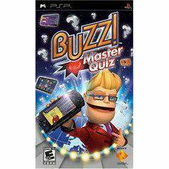 Front cover view of Buzz! Master Quiz for PSP