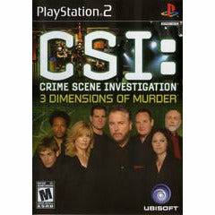 CSI 3 Dimensions Of Murder - PlayStation 2 - Premium Video Games - Just $7.99! Shop now at Retro Gaming of Denver