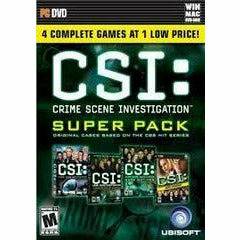 CSI: Crime Scene Investigation Super Pack - PC - Just $16.99! Shop now at Retro Gaming of Denver