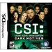 CSI Dark Motives - Nintendo DS - Just $5.99! Shop now at Retro Gaming of Denver