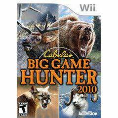 Front cover view of Cabela's Big Game Hunter 2010 for Wii