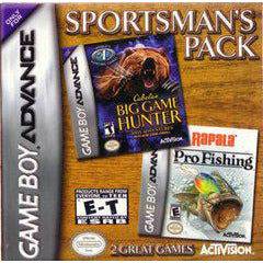 Front cover view of Cabela's Sportsman's Pack for GameBoy Advance