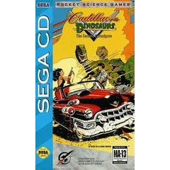 Front cover view of Cadillacs And Dinosaurs Second Cataclysm - Sega CD