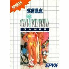 Front cover view of California Games - Sega Master System