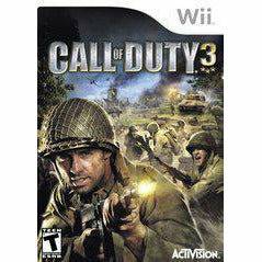 Front cover view of Call Of Duty 3 for Wii